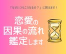 恋愛因果の流れ鑑定｜“なぜこうなるの？”に答えます なぜ同じ悩みを繰り返すのか？因果と縁の流れを整理します。 イメージ1