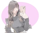 素敵なお似合い【似顔絵イラスト】描きます 彼女と彼のふたりの世界をとっておきの１枚に仕上げます✴︎ イメージ3