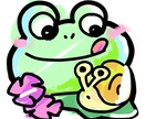 ゆるかわいいSNS用アイコンを描きます 納品までがとても速く、価格がリーズナブル イメージ1