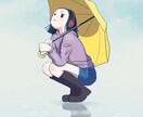 クールでアイコニックなイラスト描きます 広告・グッズ・ファッションなど目的に合わせたイラスト イメージ9