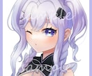 SNSアイコン用イラスト作成いたします おめめがキラキラ✨オリキャラやVtuberさんに！ イメージ4