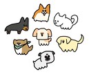 おめめキラキラ！デフォルメ似顔絵描きます SNSのアイコンにぜひどうそ♫ イメージ7