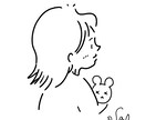 ゆるかわ&シンプルな手描きイラスト描きます アイコンや挿絵、SNSやコラムなど、用途に応じて利用可 イメージ5