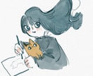 可愛いゆるっと似顔絵を書いてます 家族写真、旅行思い出など、暖かい絵をお届けたいです イメージ2