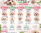 ペットの写真からうちの子LINEスタンプを作ります 大切なうちの子を世界にひとつのLINEスタンプに♡ イメージ3