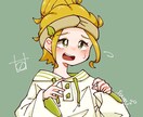 かわいいイラスト、お描きします ポーズや表情の指定もおまかせも可能です！ イメージ1