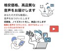 YouTube専用のナレーションをいたします 仮ナレーション、ノイズカットが含まれるので安心です イメージ1