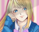 ゲームやSNS用アイコン描かせていただきます 可愛くてかっこいいキラキラした女の子が得意です！ イメージ4