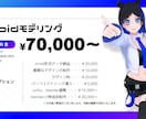 VRoidでオリジナル3Dモデルを作ります Vtuber、VRC等で使える３Dモデルです！商用利用可！ イメージ1