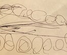 お子さんの初めての落書きを本物のアートにします お子さんの初めての落書きをアートを作成・額装してお届けします イメージ2