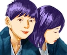 似顔絵制作します 最短2日！アイコンやプレゼントに！ イメージ3