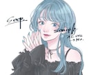 韓国風｜クールで綺麗めな女の子イラスト描きます 可愛いだけじゃ物足りない。クールなイラストを探している貴方へ イメージ10
