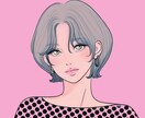 世界に１つだけのオリジナル作品を提供致します フリー素材では叶わない目を引くイラストでSNSを魅力的に！ イメージ3