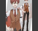 印象的な立ち絵制作します IRIAM・TRPGなどに対応 イメージ1