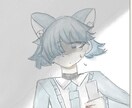 可愛いくて，かっこいい絵を描きます 男子や女子を描きます，少しゆるい絵を描きます、 イメージ1