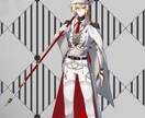 立ち絵制作いたします キャラの特性、チャームポイントが伝わる制作を心がけています。 イメージ5