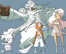 さまざまなイラスト作成をいたします アイコン、ゲームコンセプトデザイン、UIデザイン、イラスト イメージ7