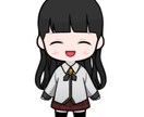 可愛くキャラクターにします お人形さんのようなかわいいキャラクターを作成します♪ イメージ2