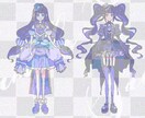 デフォルメのイラストやキャラクター衣装など書きます 初心者なのでご予算はお客様におまかせします♪ イメージ2