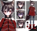 VTuber作成☆可愛いLive2dモデル作ります 最短１週間でデビューできる☆ 修正無制限！著作権譲渡も可能！ イメージ4