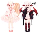 VTuber向けパーツ分けイラスト制作します 丁寧なヒアリングからスタートします！ イメージ2