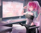 サムネ(MVなど)用イラスト描きます サムネ用、グッズ用、MV用などの一枚絵描きます。 イメージ2