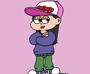 半目のゆるかわいいキャラクター描きます 半目のかわいいキャラクターです！SNSのアイコンなどに！！ イメージ2