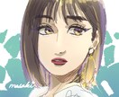 単色/フルカラーの似顔絵を提供します 可愛いイラストのまま似ている似顔絵が欲しい方に イメージ5