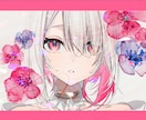 商用利用◎キラキラ、透明感のあるイラスト書きます 動画のサムネイル/CDジャケットなど幅広く対応致します。 イメージ1
