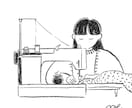 温かみのある線画イラスト描きます 人物、動物、植物、食物など…線画で描きます。商用込み。 イメージ1