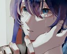 アイコンやヘッダーなどのイラスト、描きます 仄暗いモードな雰囲気から淡く儚い雰囲気まで！ イメージ2
