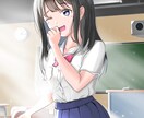 かわいい女の子イラスト描きます 小説の表紙、挿絵に！他にも何かあればご相談ください！ イメージ6