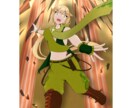 立ち絵・一枚絵描きます キャラクターの全身イラスト描きます！ イメージ1