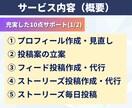 初心者向けInstagram運用代行いたします ビデオ相談可能！丁寧なヒアリングでインスタ運用をお手伝い。 イメージ2