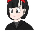 ドラゴンボール風SNS用似顔絵アイコンを作成します ドラゴンボール好きな方ここでしか作れないアイコンを作成します イメージ1