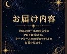 魂の音景で、あなたの本質と才能を読み解きます 人生テーマと心の流れを読み解きます イメージ7