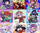 ポップで目を惹くちびキャラ描きます Vshojo、海外有名ストリーマーへの実績あり！ イメージ7