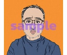 POPでcuteなアニメ風似顔絵☆描きます リアルすぎないPOPな似顔絵♪お写真を元に作成します♪♪ イメージ4
