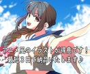 ぱっきりとした目を引くイラスト描きます サムネイルやSNSのアイコン、ヘッダー等、要望に沿います！ イメージ1
