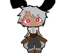 2、3頭身のミニキャラ描きます ノッペリとしたカートゥーン風味のミニキャラをなるはやでお届け イメージ3