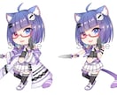 動画やグッズにぴったりなミニキャライラスト描きます キャラ+アイテムもOK！！キャラの魅力を引き出します！ イメージ6