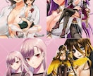 TRPGや動画のサムネイル等キャラクター制作します サブキャラクターからメインキャラまで老若男女ご提供できます。 イメージ3