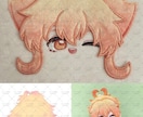 あなただけのぬいぐるみお作りします 中国ぬいのような複雑な刺繍の図案のぬいぐるみもお作りできます イメージ6