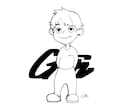 アメコミ風タッチのアイコンを描きます 始動し始めの為、現在格安中！モノクロおしゃれ イメージ4