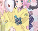 表情豊かで色鮮やかなイラストをお届けします 一枚絵、立ち絵、歌みた用、グッズなど イメージ4