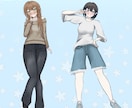 SNSアイコン・一枚絵・立ち絵を制作いたします リッチな美少女イラストが得意です！ イメージ5