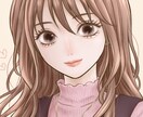 透明感×大人可愛い女の子のSNSアイコン描きます 【限定3名様3000円⭐︎ 】上品･やわらか･綺麗系　商用可 イメージ1
