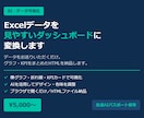 ExcelをHTMLダッシュボードに変換します データを渡すだけでHTMLダッシュボードを納品 イメージ1