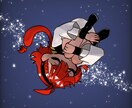 商用利用〇可愛いまるめの絵柄でイラスト作成します TRPGやオリジナルキャラーなど！動物やSDイラストも可能！ イメージ5
