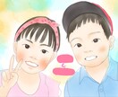 デジタルにがおえ描きます 離れていても、おめでとうの気持ちを伝えられる イメージ1